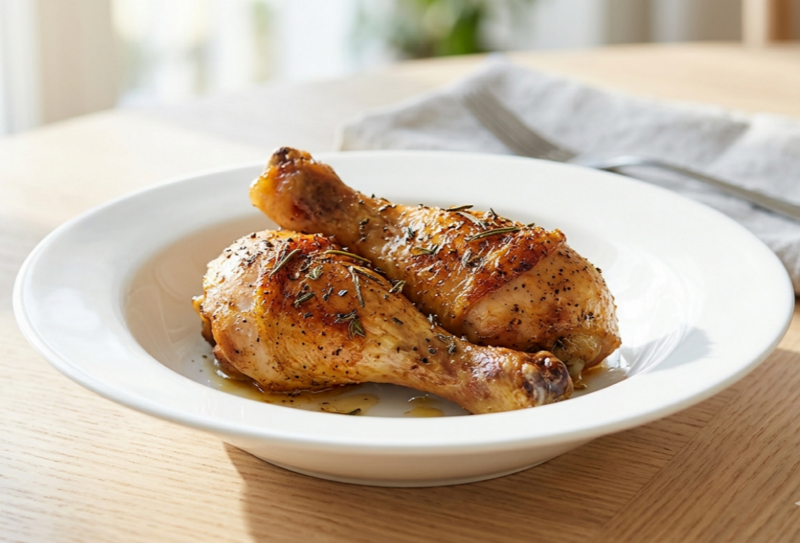 Pilons de poulet rôtis