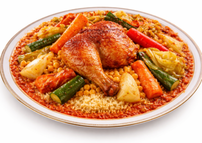 Couscous au poulet et légumes