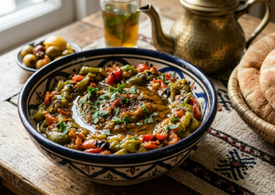 Felfla : salade de poivrons grillés